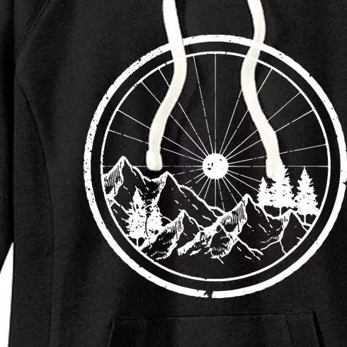 Mountain Bike MTB Cycling Bicycle Biking Women's Fleece Hoodie