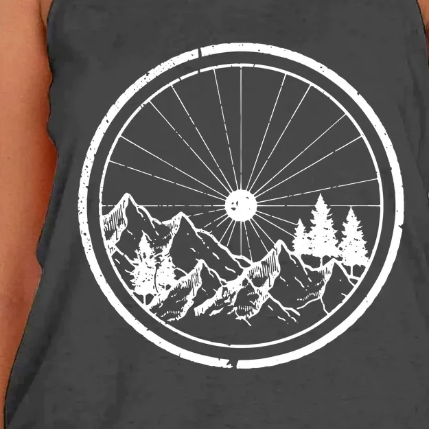 Mountain Bike MTB Cycling Bicycle Biking Women's Knotted Racerback Tank