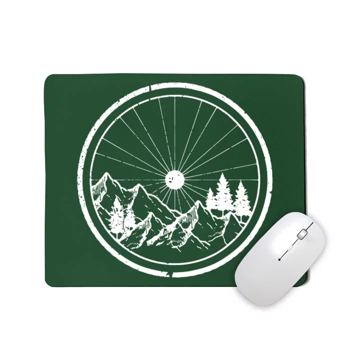 Mountain Bike MTB Cycling Bicycle Biking Mousepad