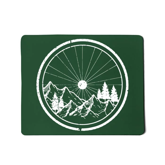 Mountain Bike MTB Cycling Bicycle Biking Mousepad