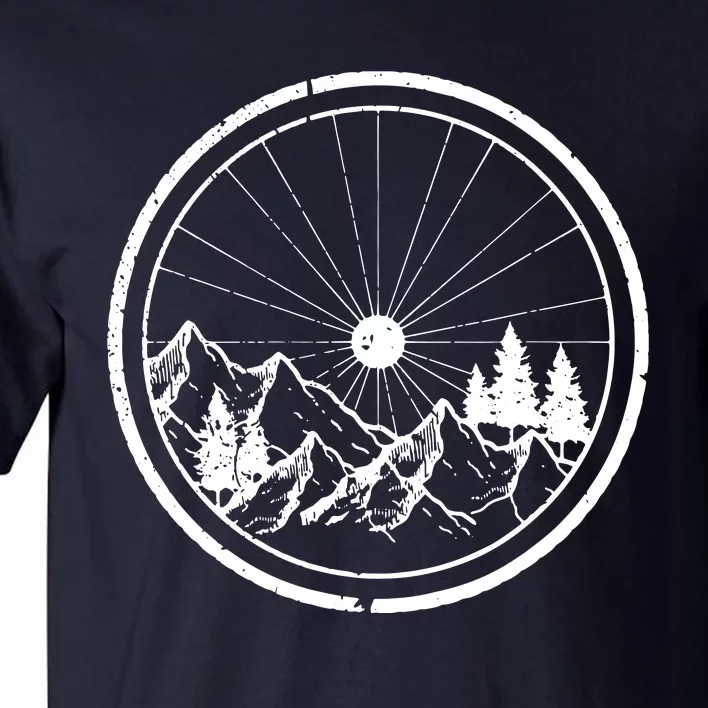 Mountain Bike MTB Cycling Bicycle Biking Tall T-Shirt