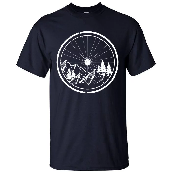 Mountain Bike MTB Cycling Bicycle Biking Tall T-Shirt