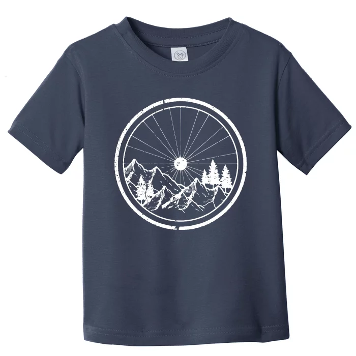 Mountain Bike MTB Cycling Bicycle Biking Toddler T-Shirt