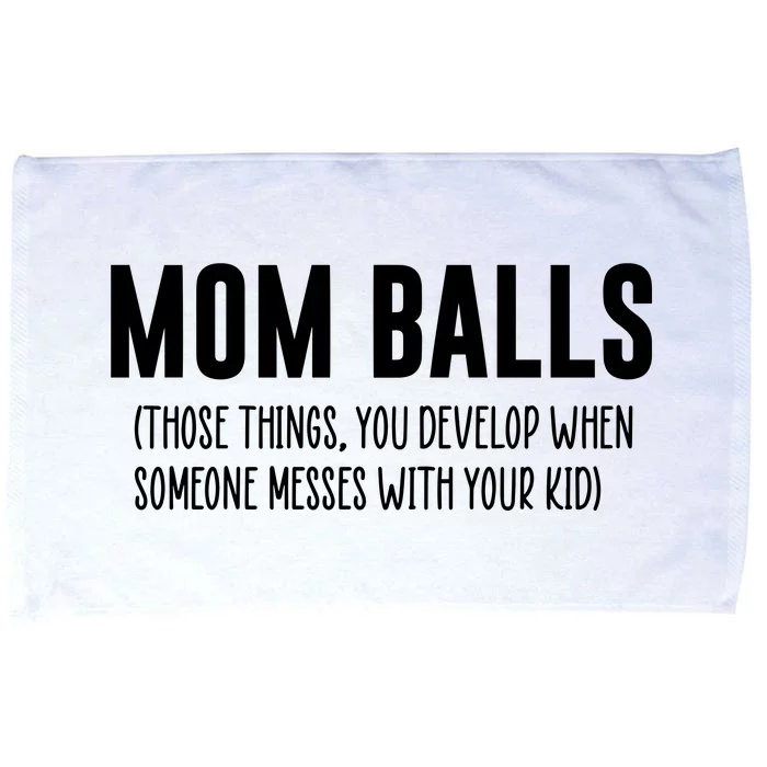 Mom Balls Microfiber Hand Towel