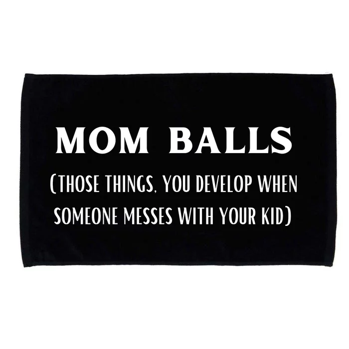 Mom Balls Microfiber Hand Towel