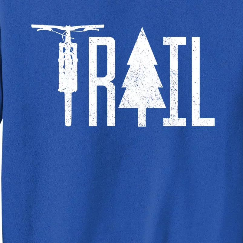 Mountain Bike Mtb Downhill Biking Cycling Trail Biker Gift Great Gift Tall Sweatshirt