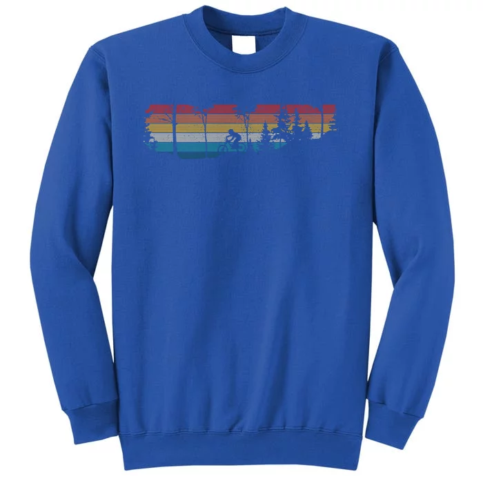 Mountain Bike Mtb Downhill Biking Vintage Retro Biker Gift Cute Gift Sweatshirt