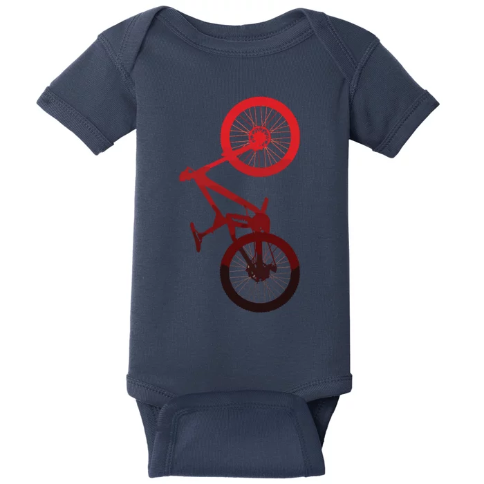 Mountain Bike MTB Baby Bodysuit