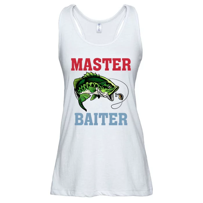 Master Baiter Master Baiter Meme Fishing Lover Ladies Essential Flowy Tank