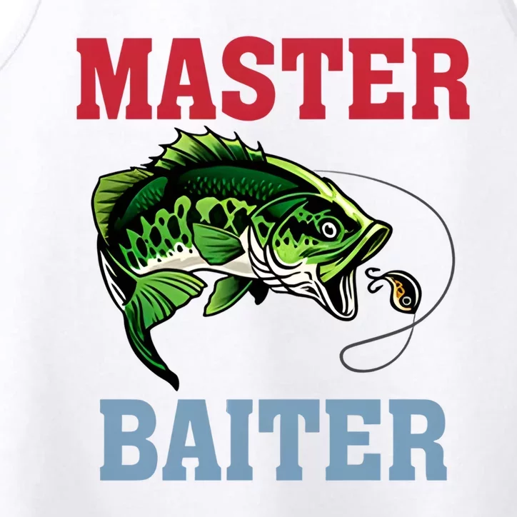 Master Baiter Master Baiter Meme Fishing Lover Performance Tank