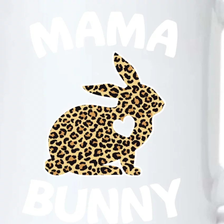 Mama Bunny Matching Family Funny Easter Bunny Mom Mother Cute Gift Black Color Changing Mug