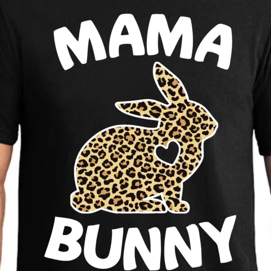 Mama Bunny Matching Family Funny Easter Bunny Mom Mother Cute Gift Pajama Set