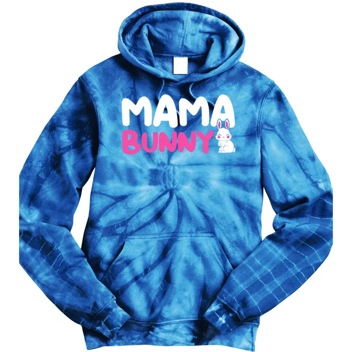 Mama Bunny Mommy Easter Mom Easter Wife Easter Mother Gift Tie Dye Hoodie