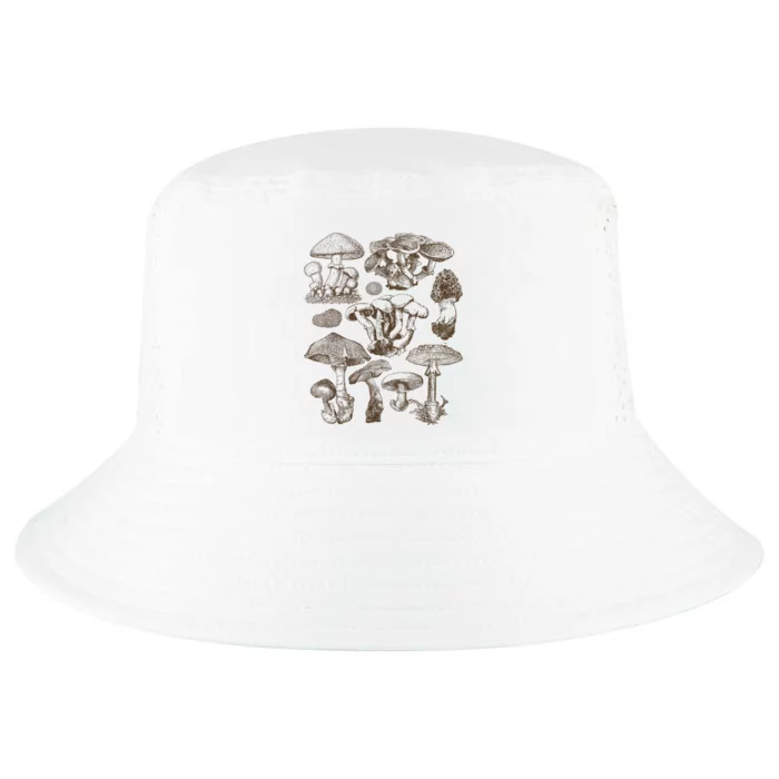 Mushroom Botanical Cool Comfort Performance Bucket Hat