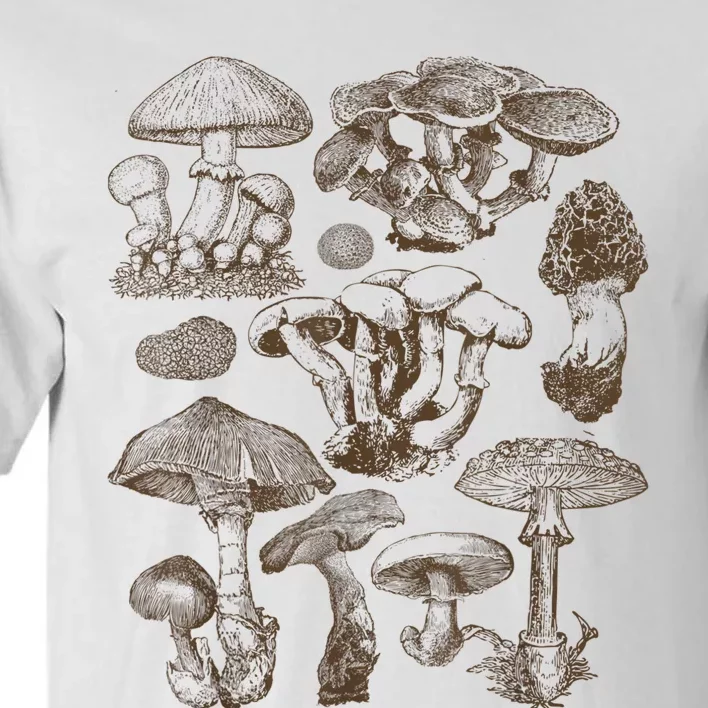 Mushroom Botanical Tall T-Shirt