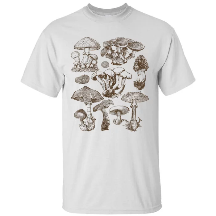 Mushroom Botanical Tall T-Shirt