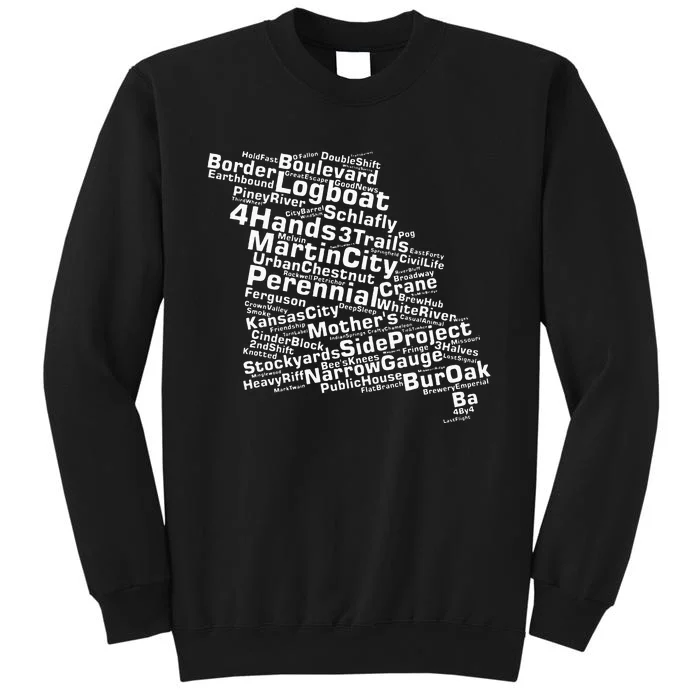 Missouri Breweries Tall Sweatshirt