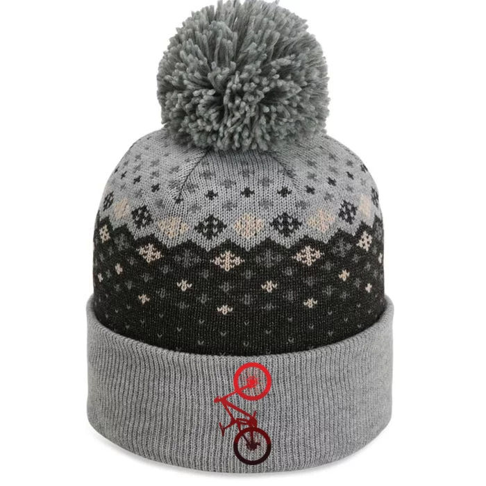 Mountain Bike MTB The Baniff Cuffed Pom Beanie