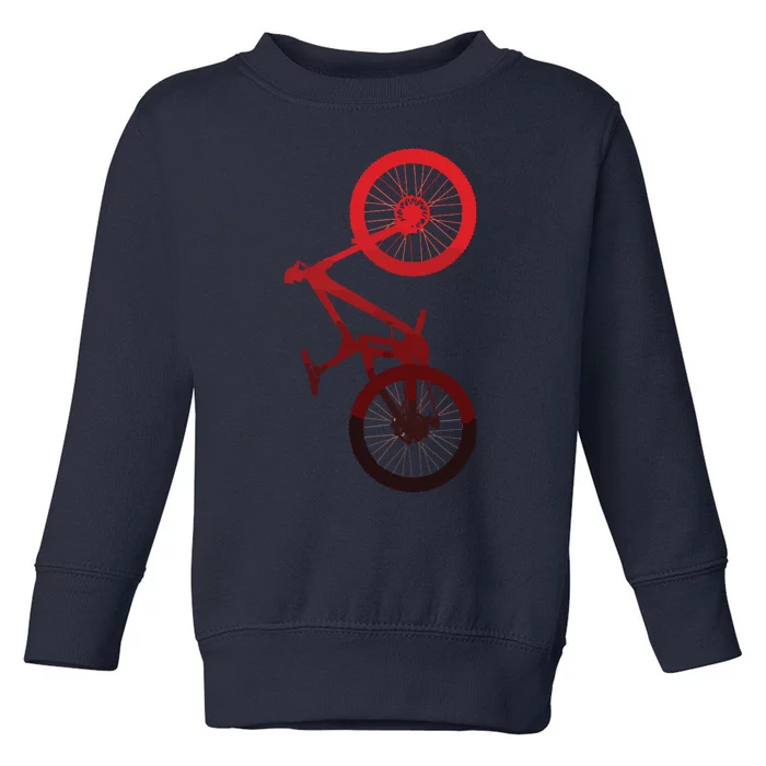 Mountain Bike MTB Toddler Sweatshirt