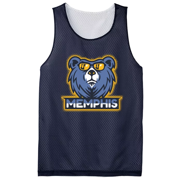 Memphis Basketball Mesh Reversible Basketball Jersey Tank