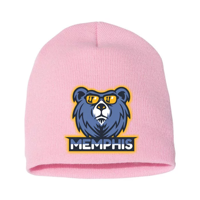 Memphis Basketball Short Acrylic Beanie