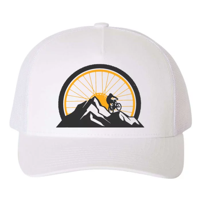 Mountain Bike MTB Clothing MTB Mountain Bike Yupoong Adult 5-Panel Trucker Hat