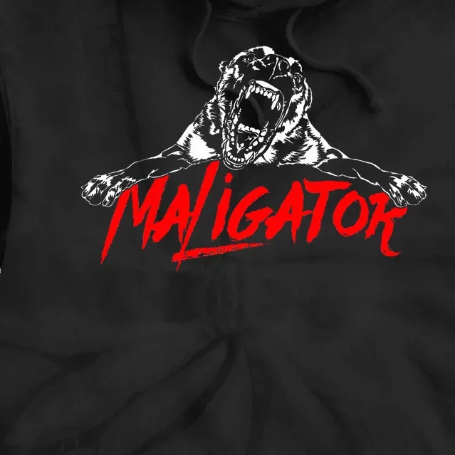 Maligator Belgian Malinois Hund Fun Tie Dye Hoodie