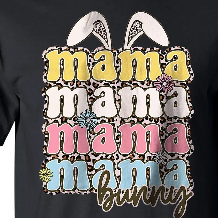 Mama Bunny Matching Family Easter Pregnancy Mom Tall T-Shirt