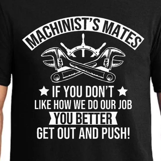 Machine Boat Mechanic Captain Machinist Mate Ship Repairman Pajama Set