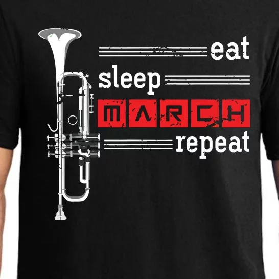 Marching Band Musician Trumpeter Gift Music Trumpet Pajama Set