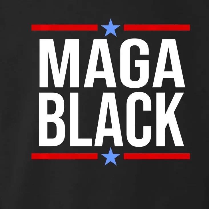 Maga Black Toddler Hoodie