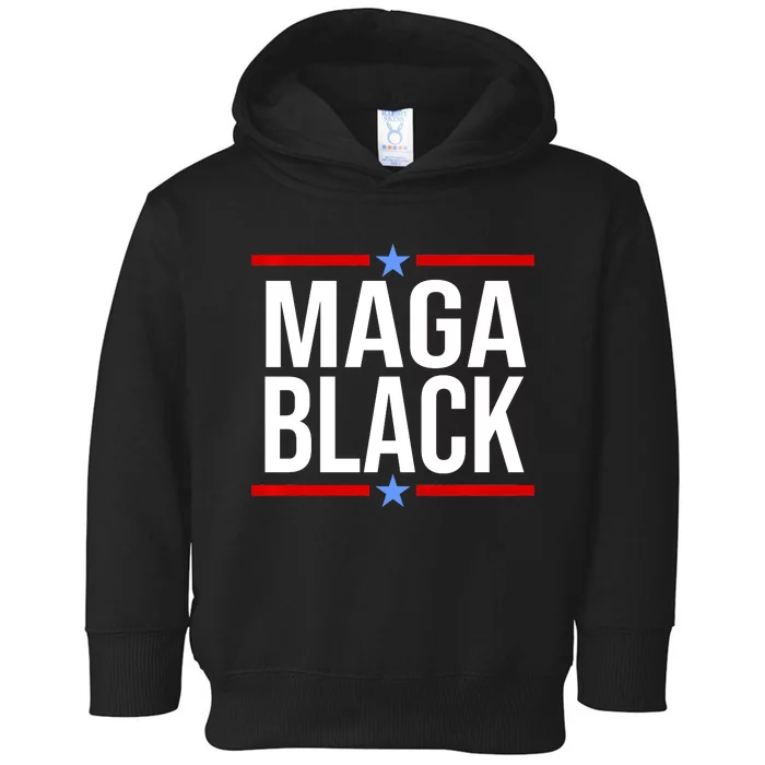 Maga Black Toddler Hoodie