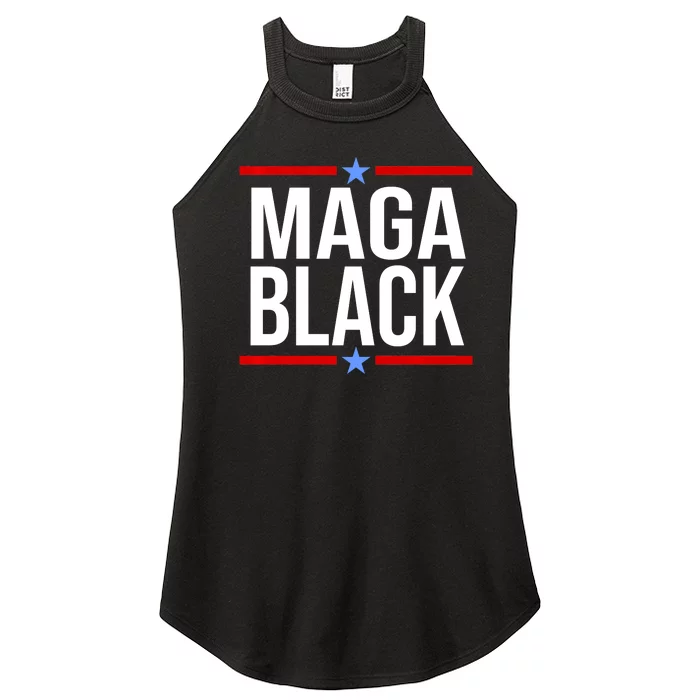 Maga Black Women’s Perfect Tri Rocker Tank