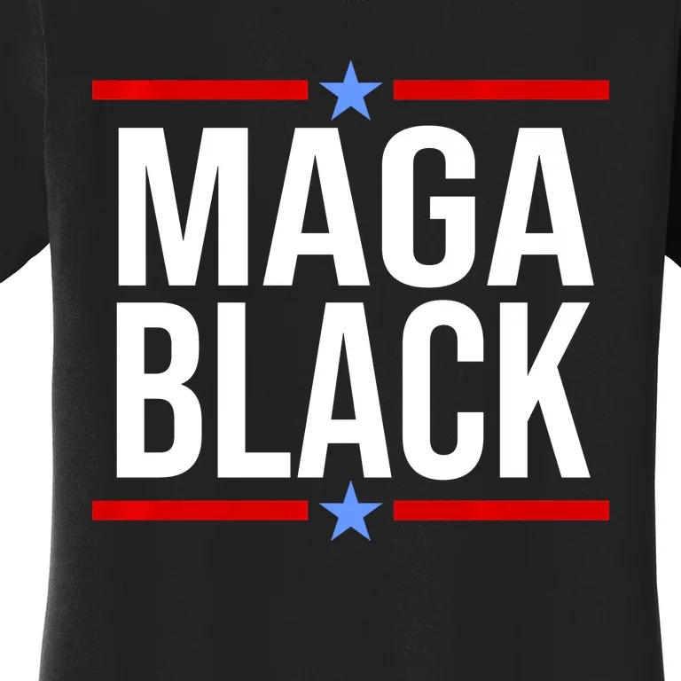 Maga Black Women's T-Shirt