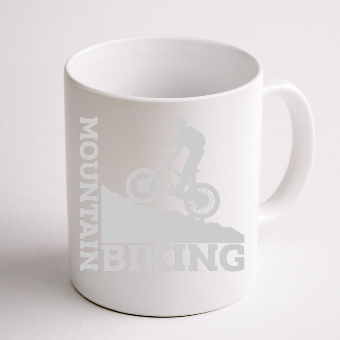 Mountain Biking MTB Mountain Bike Gift Road Cyling Front & Back Coffee Mug