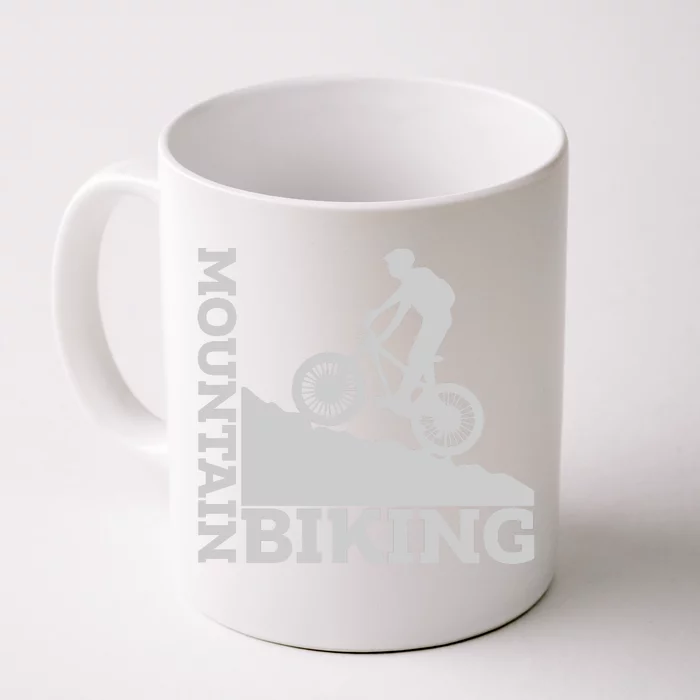 Mountain Biking MTB Mountain Bike Gift Road Cyling Front & Back Coffee Mug