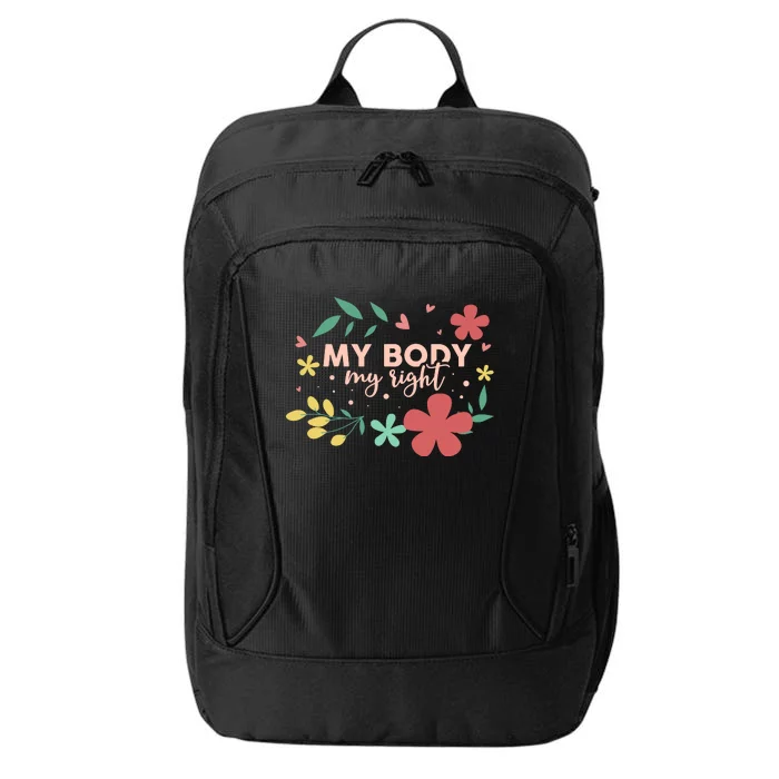 My Body My Right City Backpack