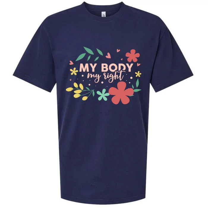 My Body My Right Sueded Cloud Jersey T-Shirt