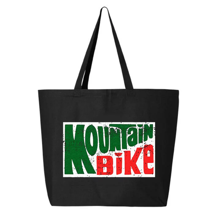 Mountain Bike Mtb Cycling Riding In Morning Dew 25L Jumbo Tote