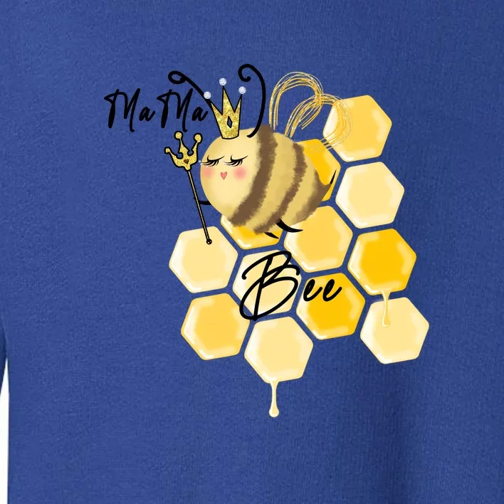 Mama Bee Mother's Day Gift Toddler Sweatshirt