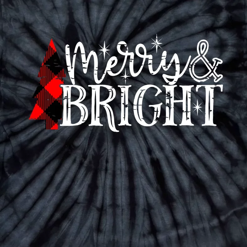 Merry & Bright Tie-Dye T-Shirt