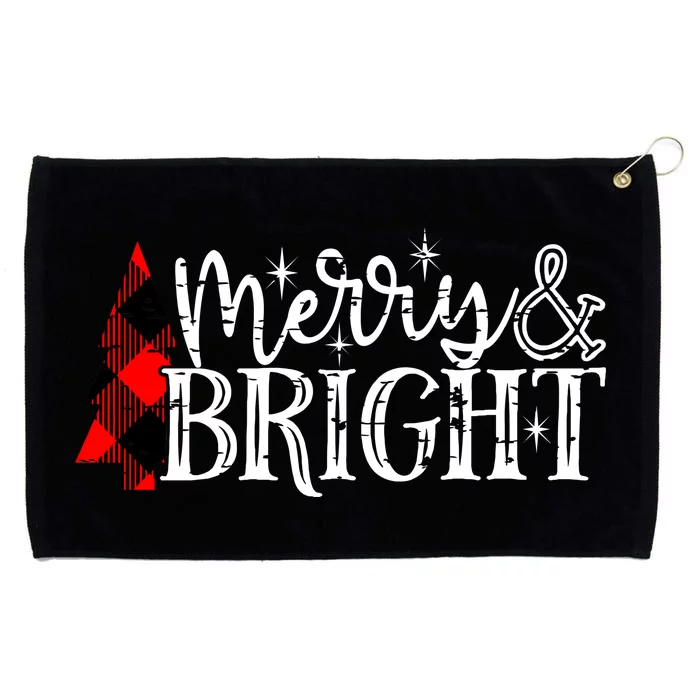 Merry & Bright Grommeted Golf Towel