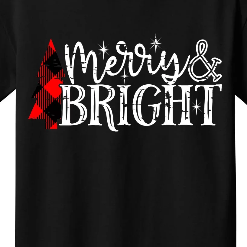 Merry & Bright Kids T-Shirt