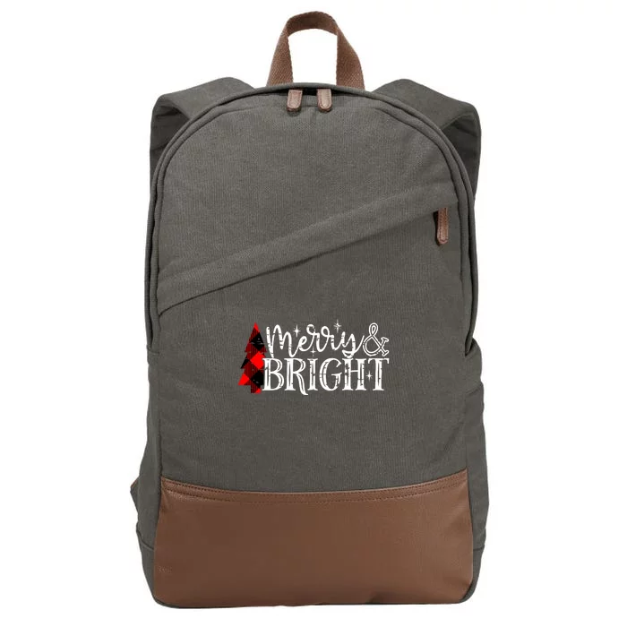 Merry & Bright Cotton Canvas Backpack