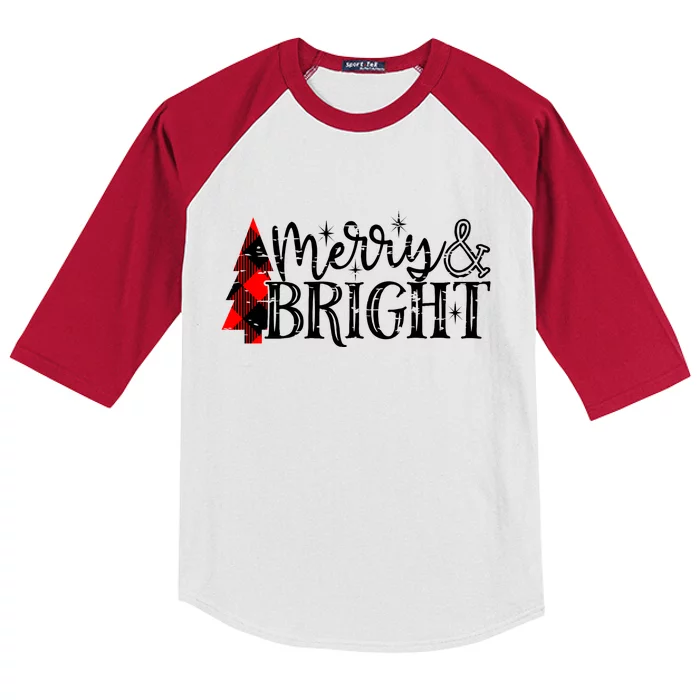 Merry & Bright Kids Colorblock Raglan Jersey