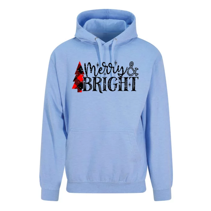 Merry & Bright Unisex Surf Hoodie