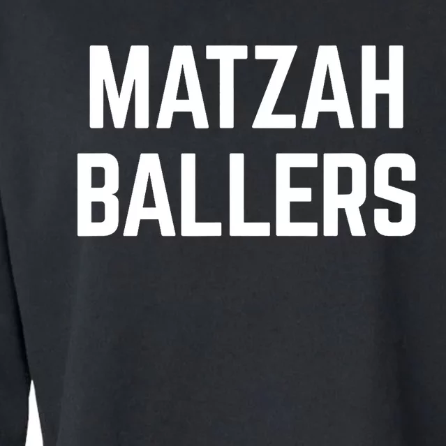 Matzah Ballers Cropped Pullover Crew