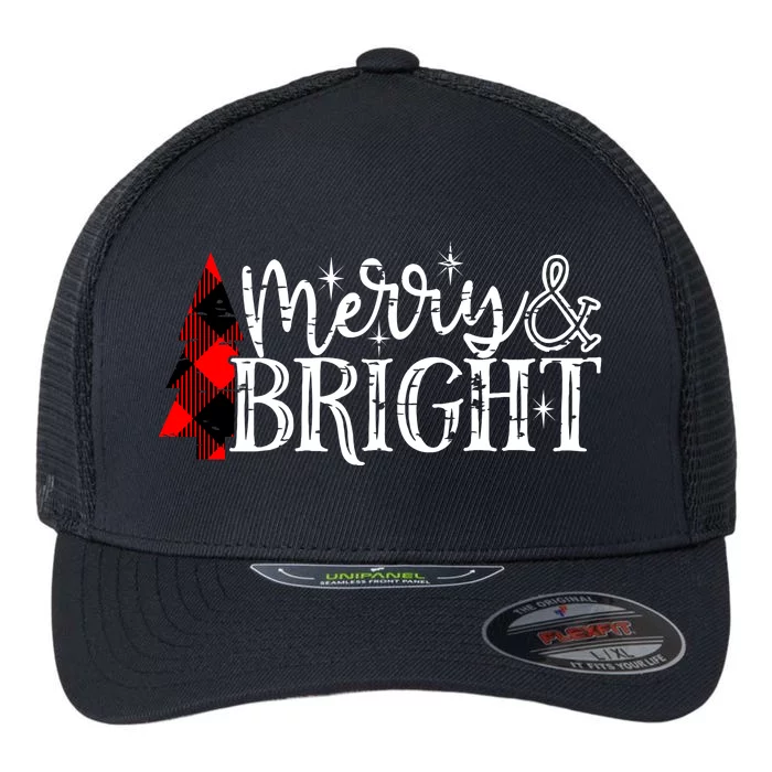 Merry & Bright Flexfit Unipanel Trucker Cap