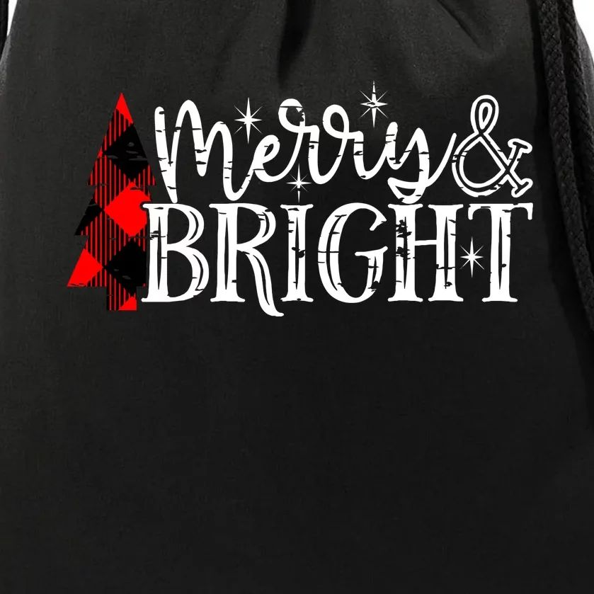 Merry & Bright Drawstring Bag