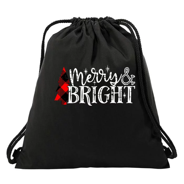 Merry & Bright Drawstring Bag